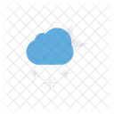 Nacht Schnee  Symbol