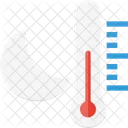 Nacht Temperatur Wetter Symbol