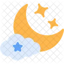 Nacht wolke  Symbol