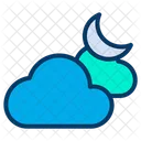 Nacht Wolken Wolke Symbol