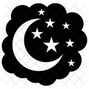 Nachtzeit Nachtgeschichten Schlafenszeit Symbol