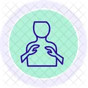 Nackenmassagegerat Nacken Massagegerat Symbol