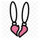 Nacklace Heart Jewelry Icon