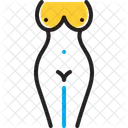 Nackt Unbekleidet Symbol