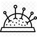 Nadelkissen Nahzubehor Schneiderei Symbol