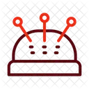 Nadelkissen Nahen Stecknadel Symbol