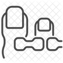 Nagel Pad Politur Symbol
