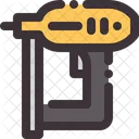 Nagel Pistole Bau Symbol