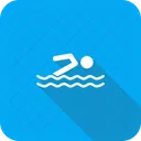 Nager Natation Piscine Icon