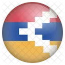 Nagorno Karabakh Bandeira Ícone