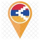 Nagorno Karabakh Flag Icon