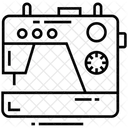 Nahmaschine Nahen Produktionsmaschine Symbol