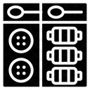 Stecknadel Set Nahnadel Schneidernadeln Symbol