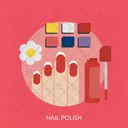 Nail Polish Hand Icon