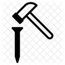Nail And Hammer Icon