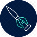 Nail art brush  Icon