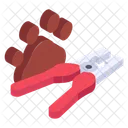 Cat Dog Foot Icon