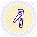 Nail Clipper Line Icon Icon