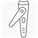Nail Clipper Thinline Icon Icon