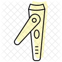 Nail Clipper Color Shadow Thinline Icon Icon