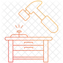 Nail Fixer Nail Hammer Hammer Icon