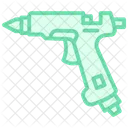 Nail Gun Color Outline Icon Icon
