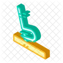 Nail Puller Isometric Icon