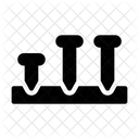 Nail Laborday Construction Icon