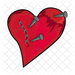 Nail in heart  Icon