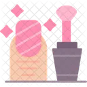 Nail Polish Beauty Brush Icon