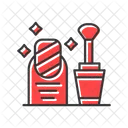 Nail Polish Beauty Brush Icon