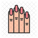 Nail Polish Finger Cosmetic Icon