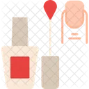 Nail Polish Beauty Manicure Icon