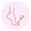Nail Polishing Perfect Nails Nail Care Icon