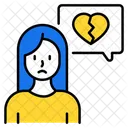 Je n'aime pas le coeur  Icône