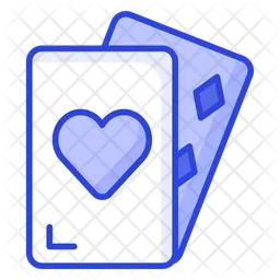Jugando a las cartas  Icono