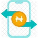 Naira Money Currency Exchnage Icon