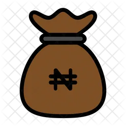 Naira money bag  Icon
