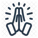Namaste Greeting Respect Icon