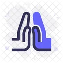 Namaste Tolerance Hand Icon