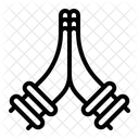 Namaste Pray Prayer Icon