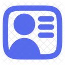 Name Card Icon