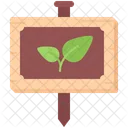 Nameplate Sprout Agriculture Icon
