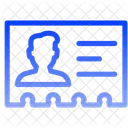 Name Plate Male Icon