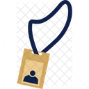 Name Tag Id Card Identity Icon