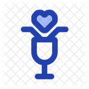 Simples Amor Coracao Ícone