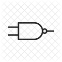 Nand Gate Door Entrance Icon