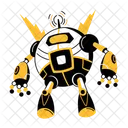 Nano Robo Bot Assistente Ícone
