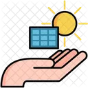 Nano Solar Panel  Icon