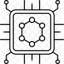 Nanoelectronics Circuit Electronic Icon